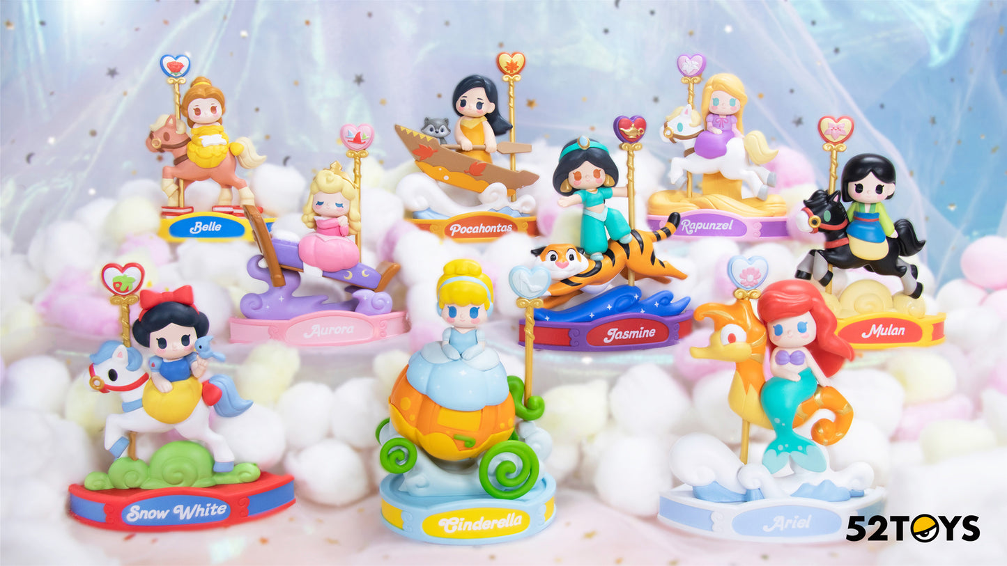 Blindbox Disney Princess Carousel: 1Box (8pcs)