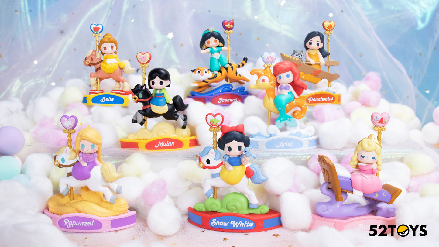 Blindbox Disney Princess Carousel: 1Box (8pcs)