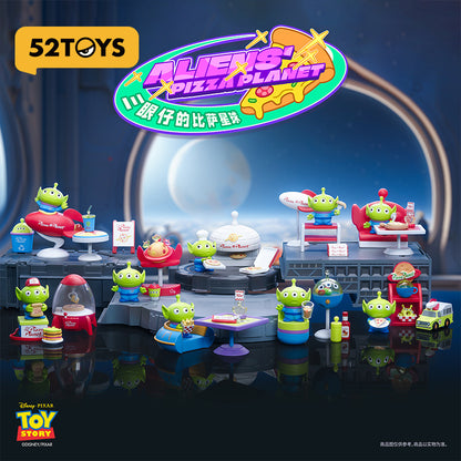 BLINDBOX TOY STORY ALIENS' PIZZA PLANET 1Box 8pcs