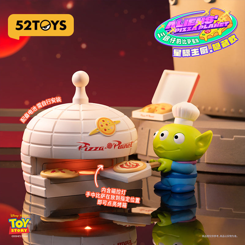 BLINDBOX TOY STORY ALIENS' PIZZA PLANET 1Box 8pcs