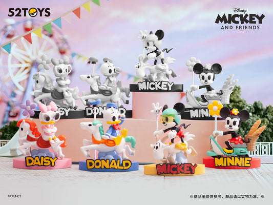 Blindbox Disney Mickey and Friends Carousel: 1Box (4pcs)