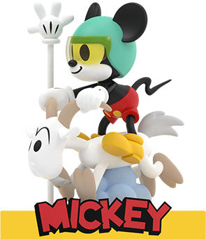 Blindbox Disney Mickey and Friends Carousel: 1Box (4pcs)