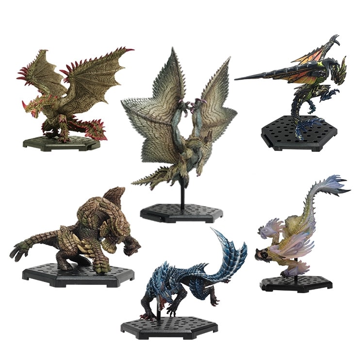 Monster Hunter Capcom Figure Builder Standard Model Plus THE BEST ~Vol. 22.23.24~
(SET of 6pcs)