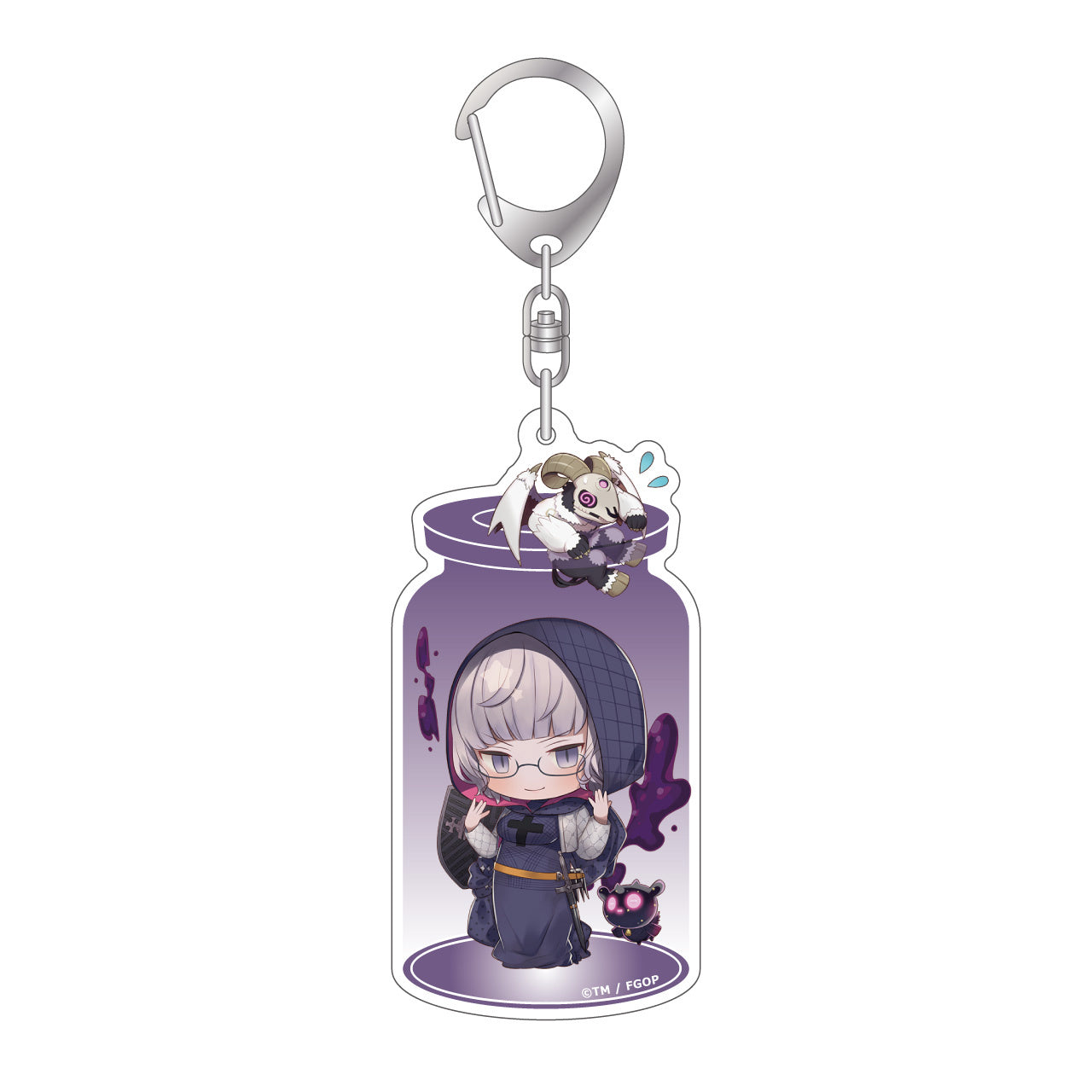 Fate/Grand Order: Charatoria Acrylic Keychain Foreigner/ Jacques de Molay