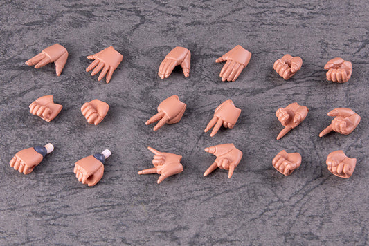 Polynian Hand Parts Set (Brown Flesh)