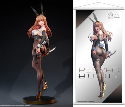 1/7 PSYCHO BUNNY illustration by LOVECACAO Deluxe Edition