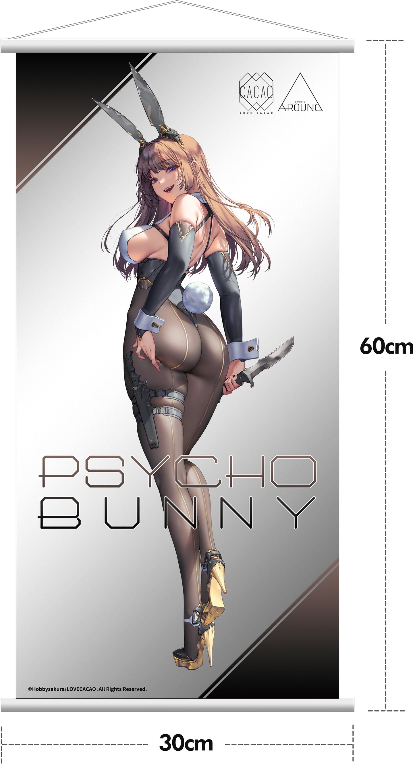 1/7 PSYCHO BUNNY illustration by LOVECACAO Deluxe Edition