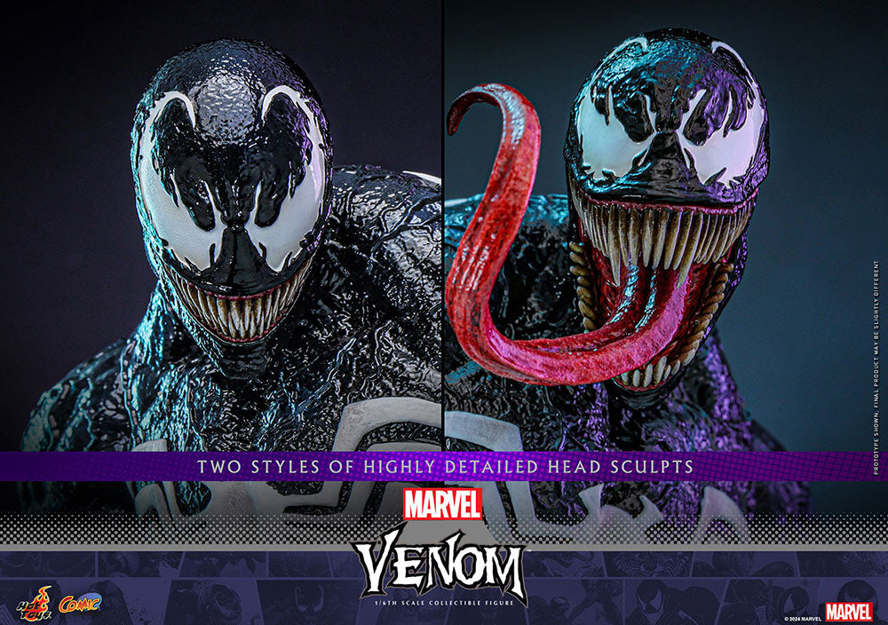 1/6 Comic Masterpiece - Scale Fully Poseable Figure: Marvel Comics - Venom