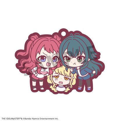 RUBBER MASCOT BUDDYCOLLE  - Gakuen IDOLM?STER (SET of 6pcs)