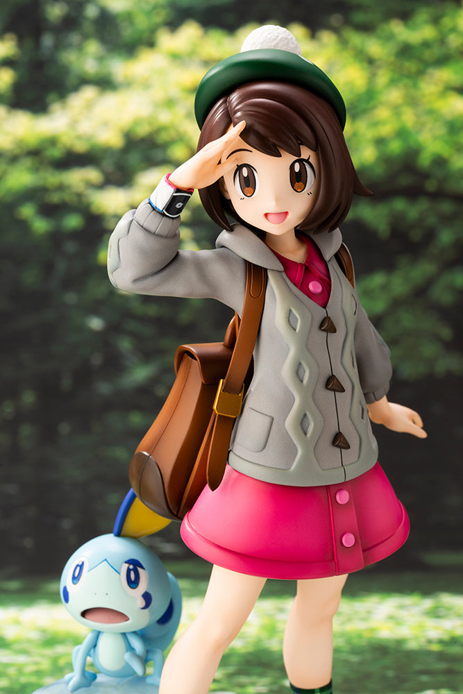 1/8 Pokemon Sword and Shield: Gloria with Sobble ARTFX J Statue (Reissue)