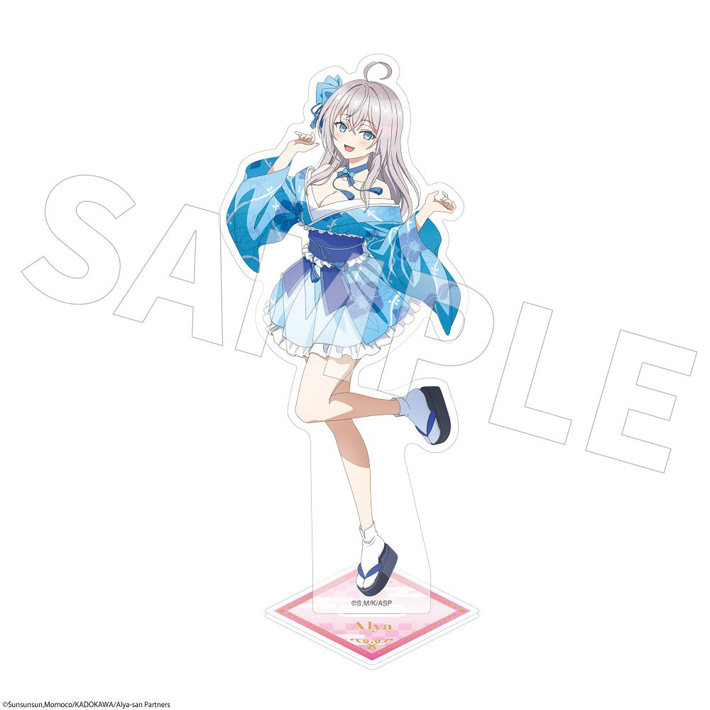 "Alya" Alya Sometimes Hides Her Feelings In Russian: Acrylic Stand Figure Kimono Dress Ver.