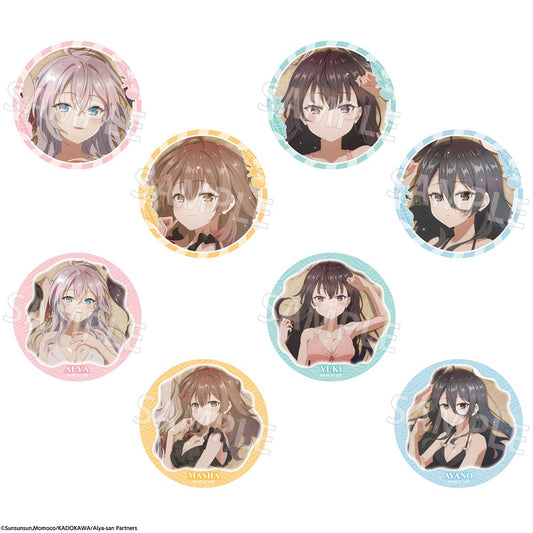 Alya Sometimes Hides Her Feelings In Russian: Trading Badge Swimsuit Ver. 1Box 8pcs