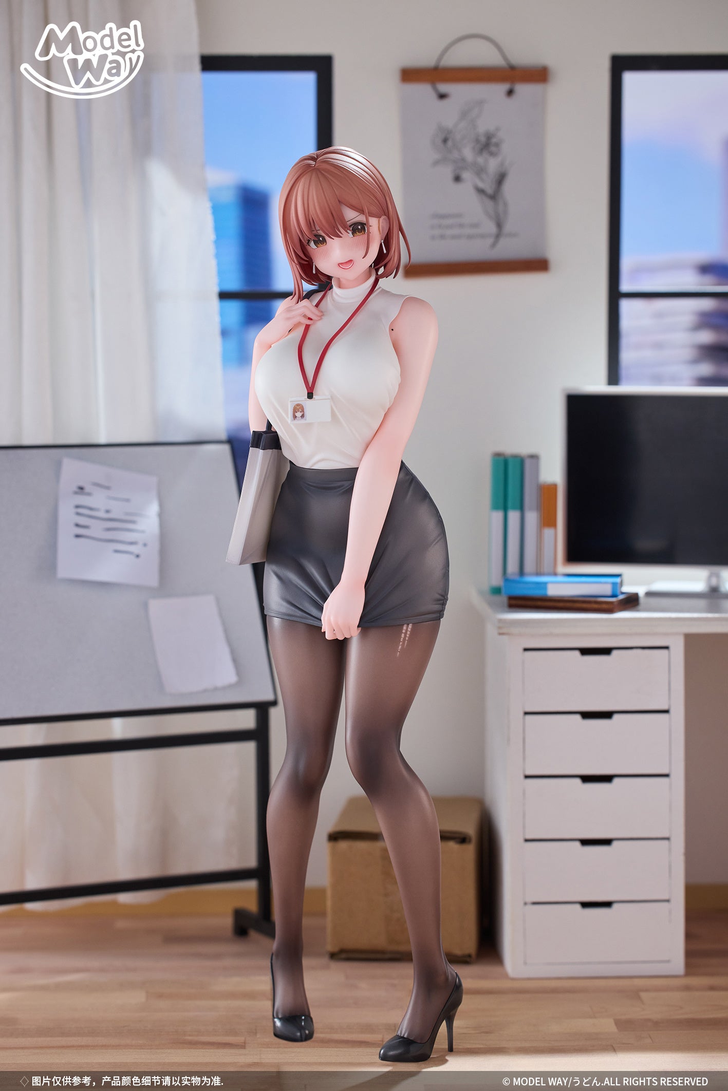 1/6 OL-chan illustration by Udon