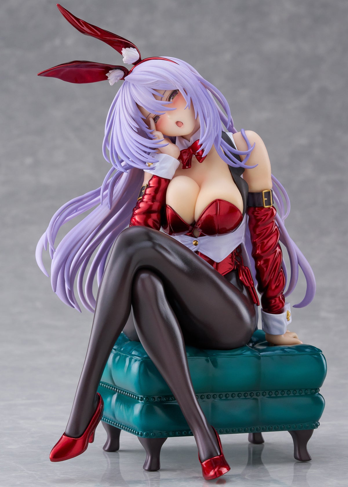 1/7 Hanikami Kanojo: Tsuduri Amagasa Bunny Style (Xmas Santa Color)