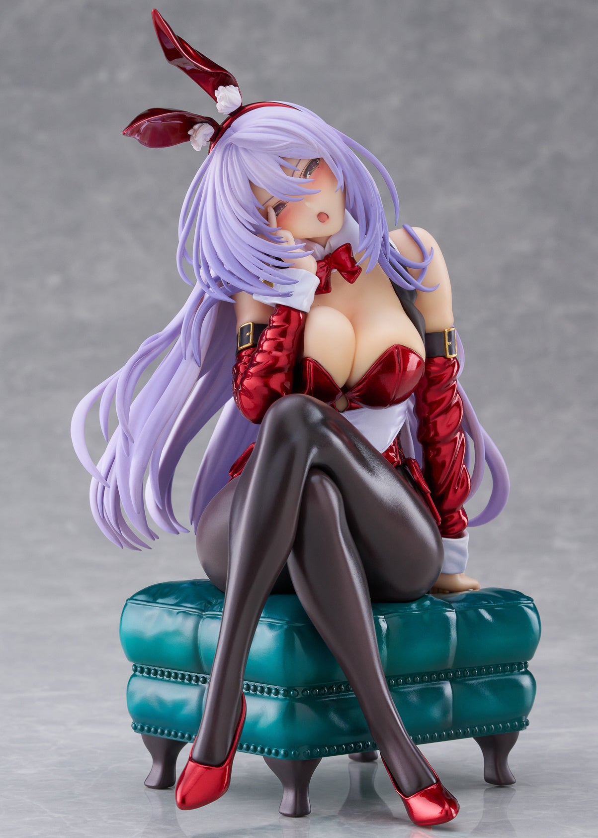 1/7 Hanikami Kanojo: Tsuduri Amagasa Bunny Style (Xmas Santa Color)