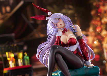 1/7 Hanikami Kanojo: Tsuduri Amagasa Bunny Style (Xmas Santa Color)