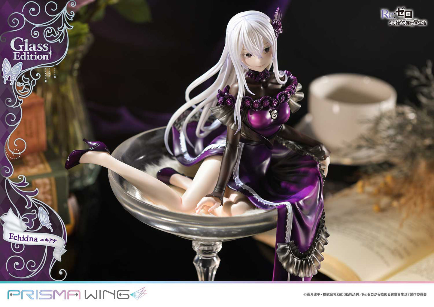 Re:Zero Starting Life in Another World Echidna Glass Edition 1/7 PRISMA WING