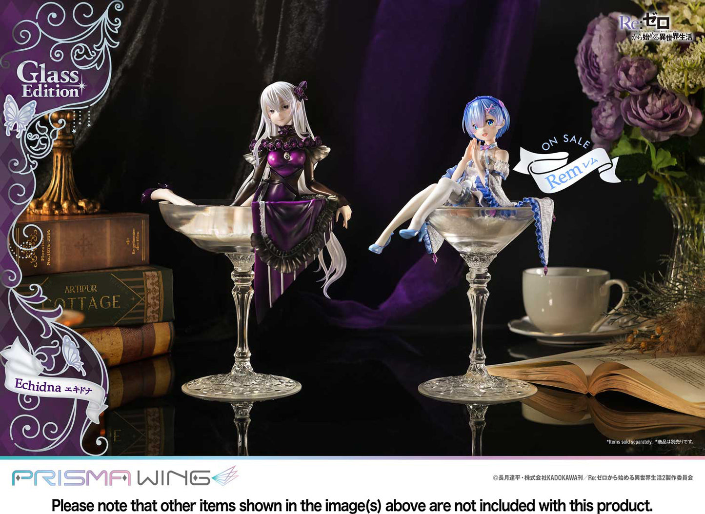 Re:Zero Starting Life in Another World Echidna Glass Edition 1/7 PRISMA WING