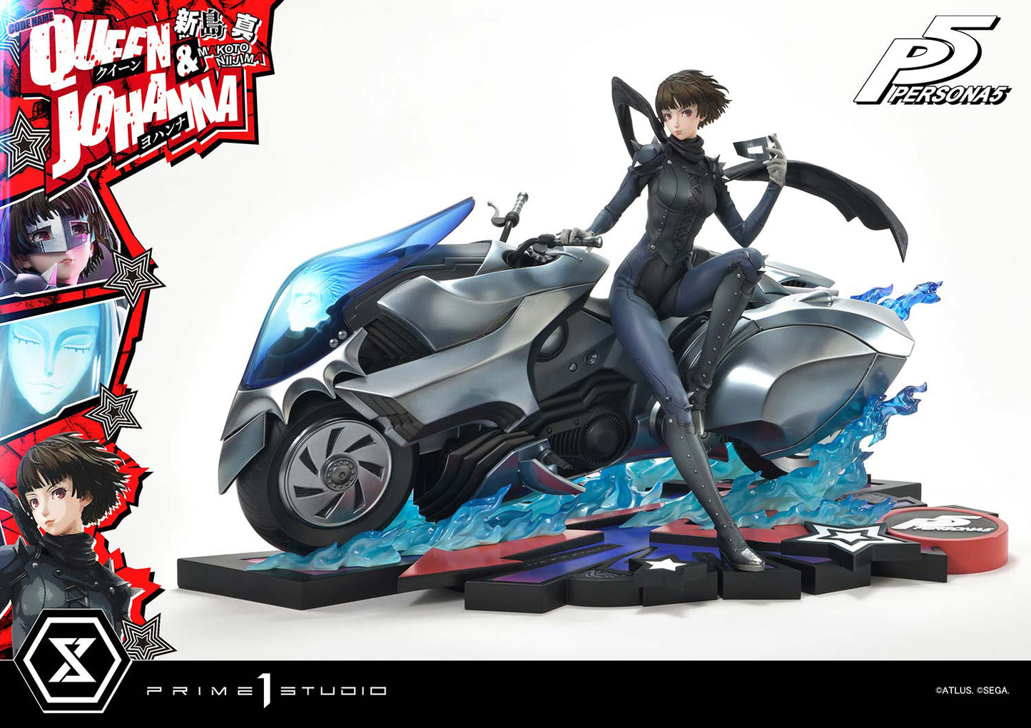 1/4 Premium Masterline Persona 5 Makoto Niijima (Queen) & Johanna