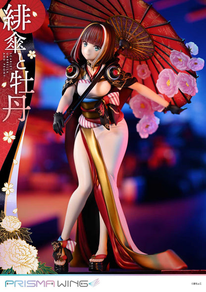 1/7 PRISMA WING Fujichoco's Original Illustration Scarlet Umbrella And Peony