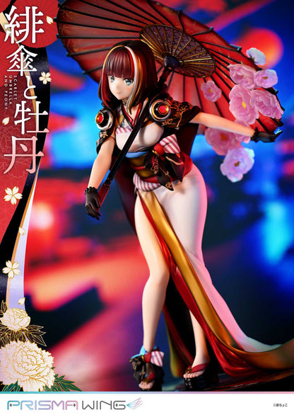 1/7 PRISMA WING Fujichoco's Original Illustration Scarlet Umbrella And Peony