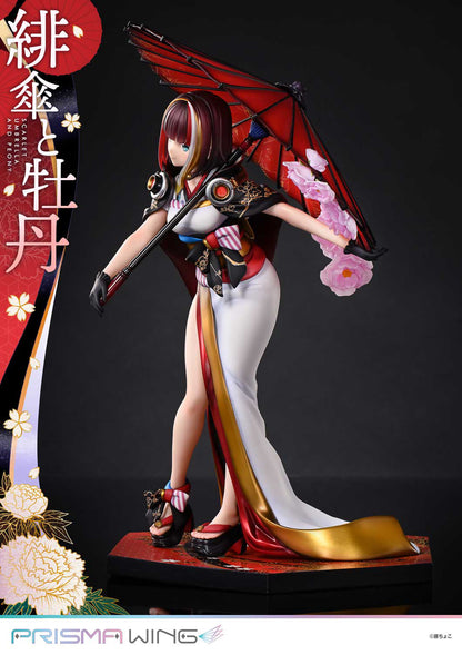 1/7 PRISMA WING Fujichoco's Original Illustration Scarlet Umbrella And Peony