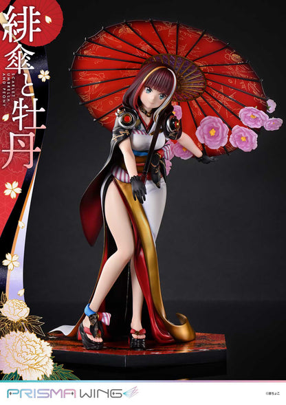 1/7 PRISMA WING Fujichoco's Original Illustration Scarlet Umbrella And Peony