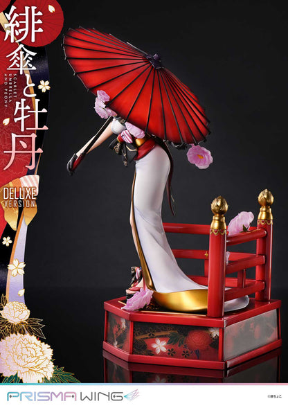 1/7 PRISMA WING Fujichoco's Original Illustration Scarlet Umbrella And Peony Deluxe Version