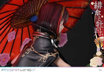 1/7 PRISMA WING Fujichoco's Original Illustration Scarlet Umbrella And Peony Deluxe Version