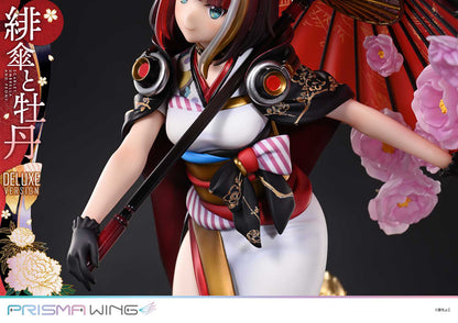 1/7 PRISMA WING Fujichoco's Original Illustration Scarlet Umbrella And Peony Deluxe Version