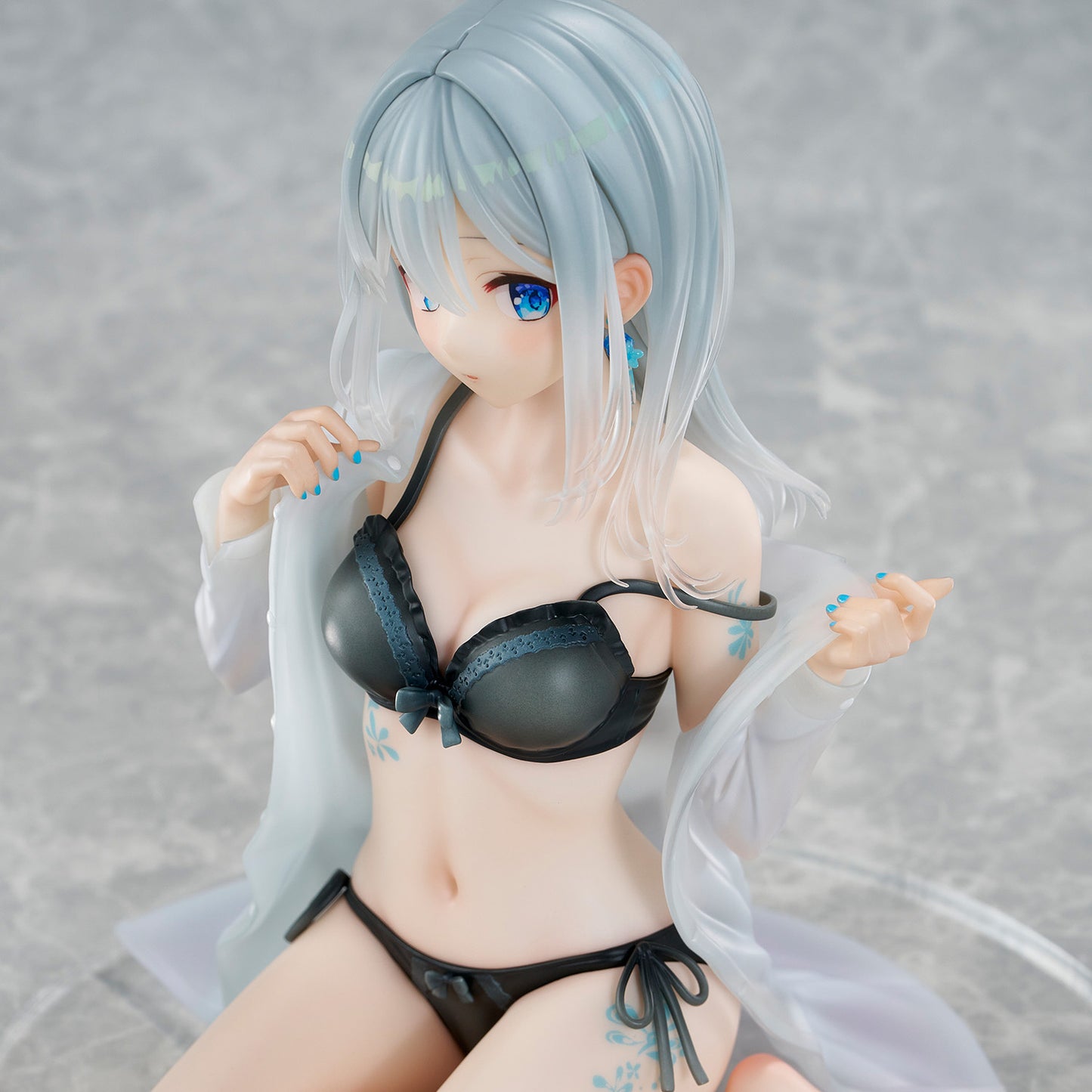 Fuumi Illustration
Silver-Haired Girl - Sky Blue Morning (Special Outfit Ver.)